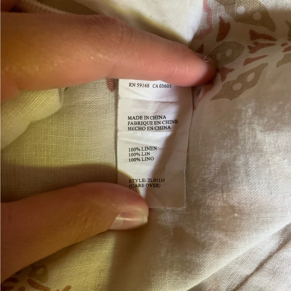 Dressy Linen Skirt - Picture 6 of 6